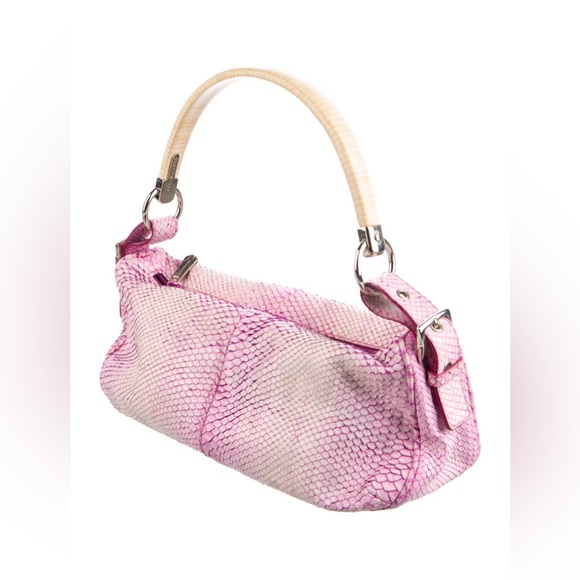 SERGIO ROSSY Pink Sneaking Animal Print Bag - Picture 14 of 14